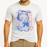 Cute Easter Bunny Rabbit Gamer Cooling Performance Crew T-Shirt