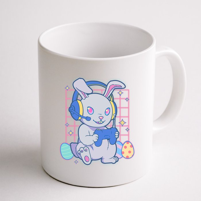 Cute Easter Bunny Rabbit Gamer Coffee Mug