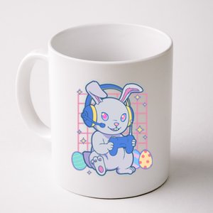 Cute Easter Bunny Rabbit Gamer Coffee Mug