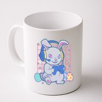 Cute Easter Bunny Rabbit Gamer Coffee Mug