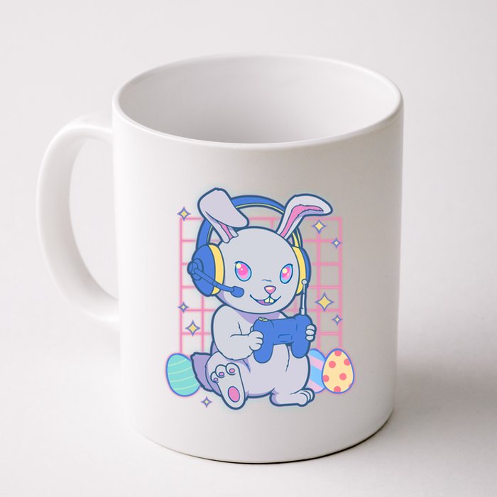 Cute Easter Bunny Rabbit Gamer Coffee Mug