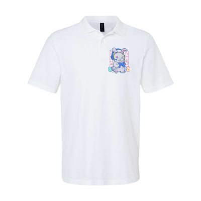 Cute Easter Bunny Rabbit Gamer Polo