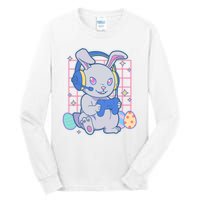 Cute Easter Bunny Rabbit Gamer Tall Long Sleeve T-Shirt