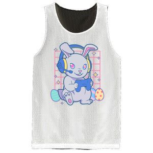 Cute Easter Bunny Rabbit Gamer Mesh Reversible Basketball Jersey Tank