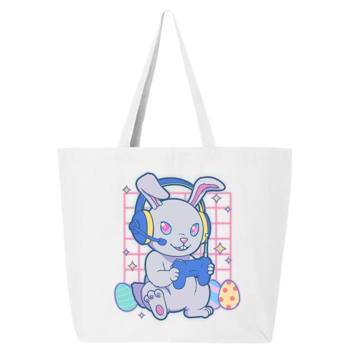 Cute Easter Bunny Rabbit Gamer 25L Jumbo Tote