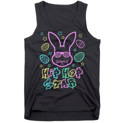 Cool Easter Bunny Graphic Hip Hop Star Gift Idea Tank Top