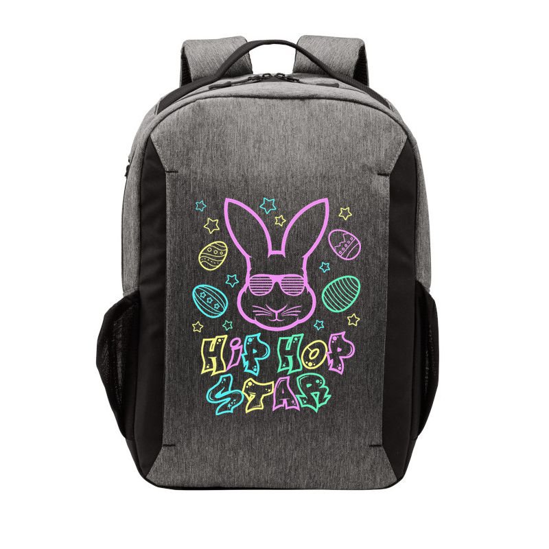 Cool Easter Bunny Graphic Hip Hop Star Gift Idea Vector Backpack