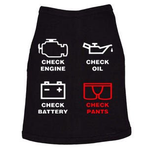 Check Engine Check Oil Check Battery Check Pants Doggie Tank