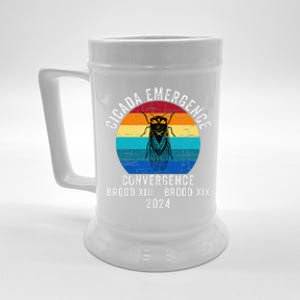 Cicada Emergence Convergence Brood Xiii Brood Xix 2024 Beer Stein