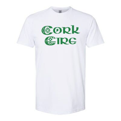 Cork Eire County Cork Ireland Funny Softstyle® CVC T-Shirt