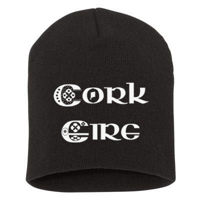 Cork Eire County Cork Ireland Short Acrylic Beanie