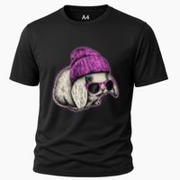 Cute Easter Cool Pink Bunny Rabbit Cooling Performance Crew T-Shirt