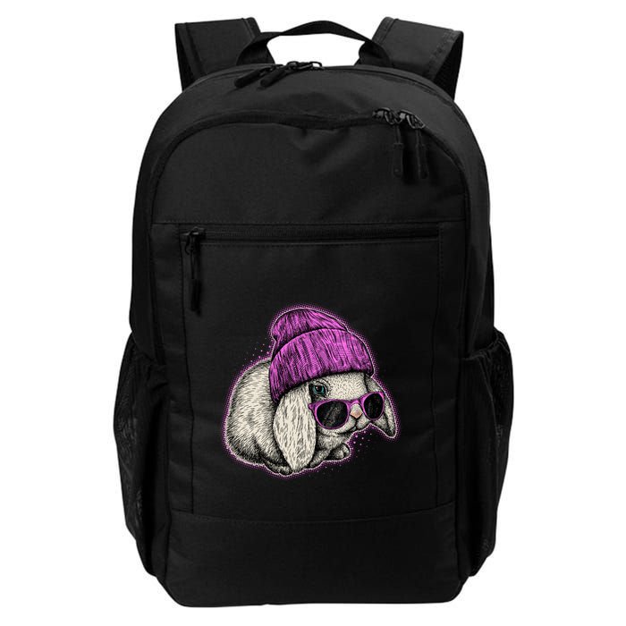 Cute Easter Cool Pink Bunny Rabbit Backpack
