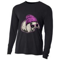 Cute Easter Cool Pink Bunny Rabbit Cooling Performance Long Sleeve Crew