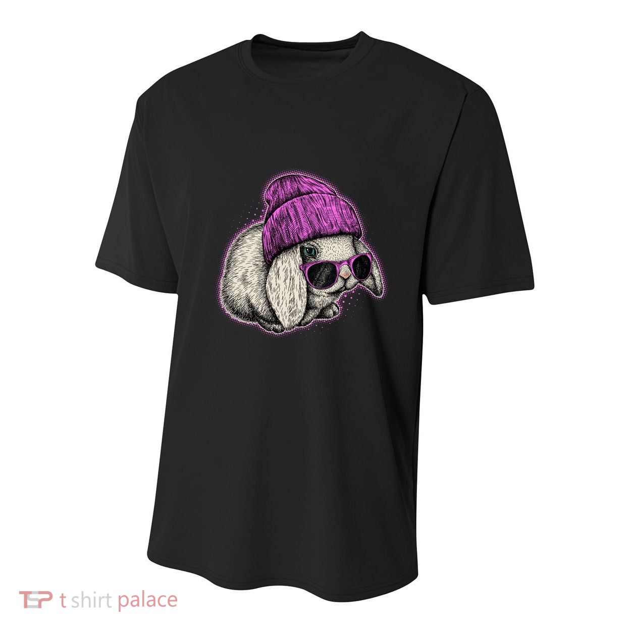 Cute Easter Cool Pink Bunny Rabbit Youth Performance Sprint T-Shirt