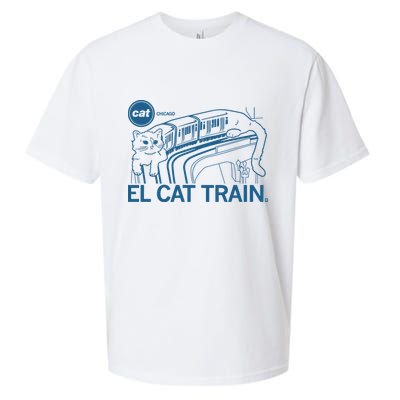 Chicago El Cat Train Sueded Cloud Jersey T-Shirt