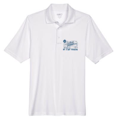 Chicago El Cat Train Men's Origin Performance Pique Polo