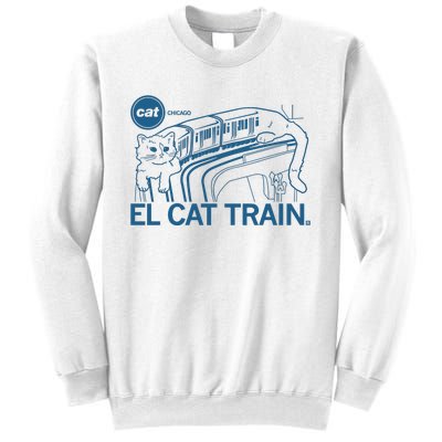 Chicago El Cat Train Sweatshirt