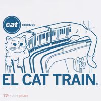 Chicago El Cat Train 11oz C Handle Ceramic Mug