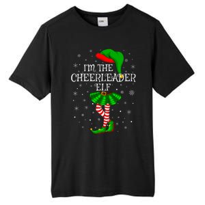 Cheerleader Elf Christmas Matching Family Elf Tall Fusion ChromaSoft Performance T-Shirt