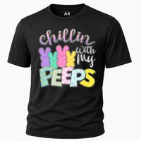 Cute Easter Chillin With My Peeps Candy Bunnies Cooling Performance Crew T-Shirt