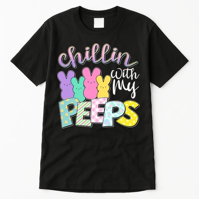 Cute Easter Chillin With My Peeps Candy Bunnies Tall T-Shirt