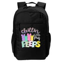 Cute Easter Chillin With My Peeps Candy Bunnies Backpack