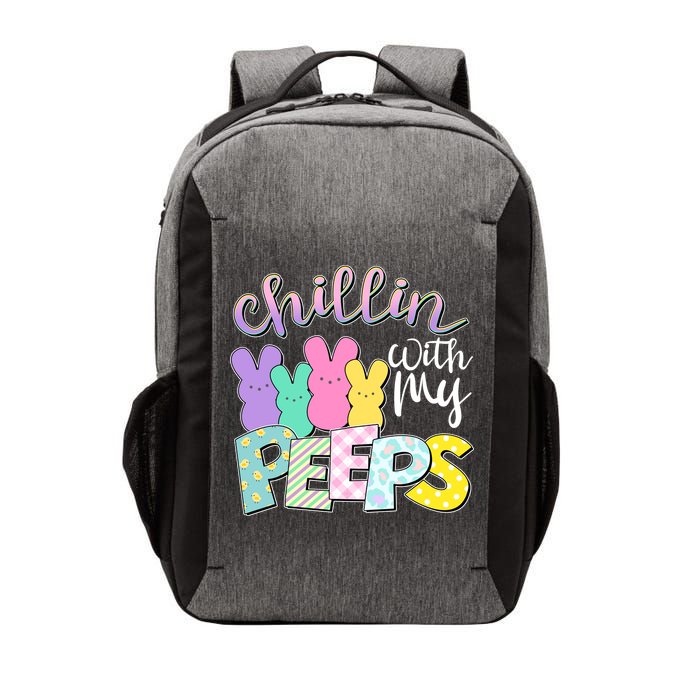 Cute Easter Chillin With My Peeps Candy Bunnies Vector Backpack