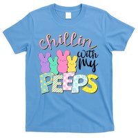 Cute Easter Chillin With My Peeps Candy Bunnies T-Shirt