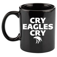 Cry Eagles Cry Funny Anti Eagles 11oz C Handle Ceramic Mug