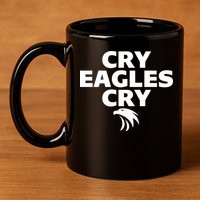 Cry Eagles Cry Funny Anti Eagles 11oz C Handle Ceramic Mug
