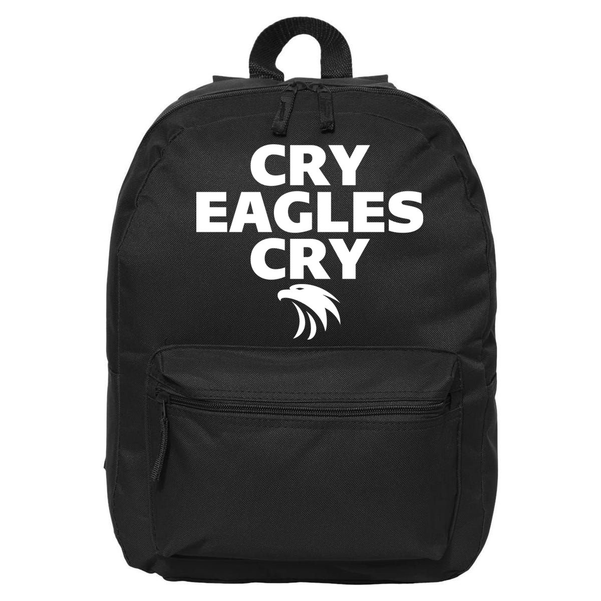 Cry Eagles Cry Funny Anti Eagles 16 in Basic Backpack