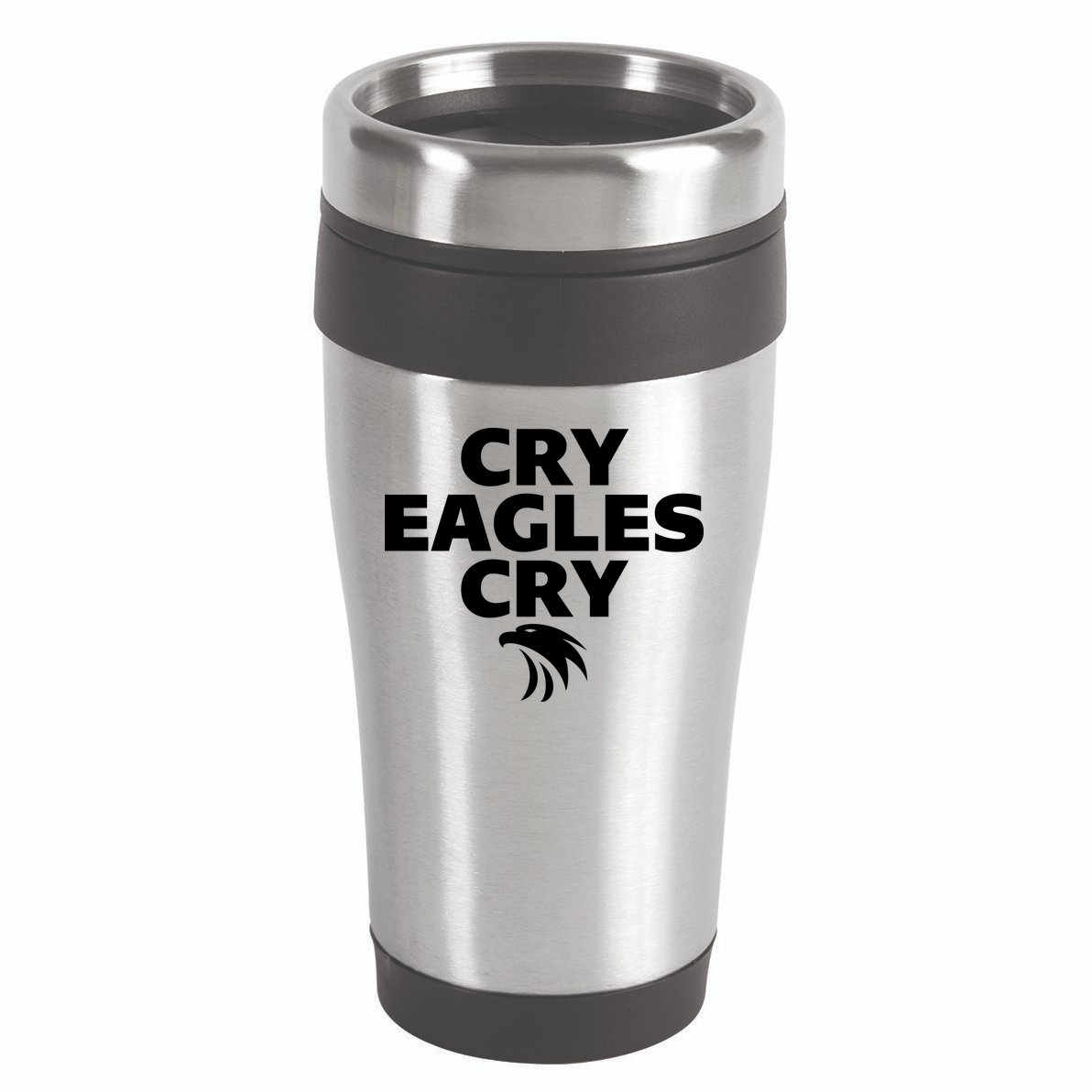 Cry Eagles Cry Funny Anti Eagles 16oz Travel Tumbler