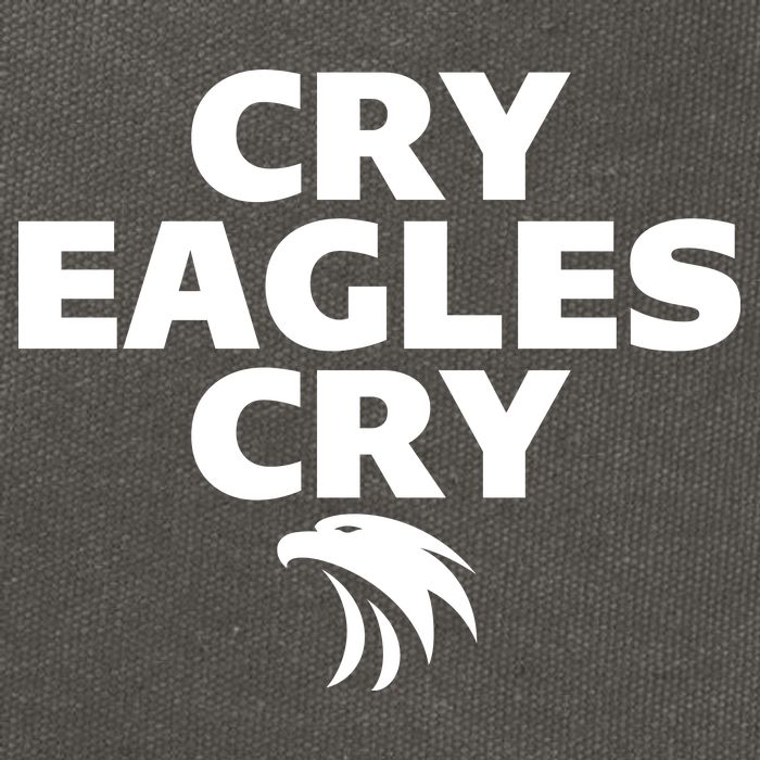 Cry Eagles Cry Funny Anti Eagles Cotton Canvas Backpack