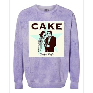 Comfort Eaglee Cake Colorblast Crewneck Sweatshirt