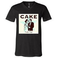 Comfort Eaglee Cake V-Neck T-Shirt