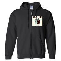 Comfort Eaglee Cake Full Zip Hoodie