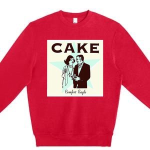 Comfort Eaglee Cake Premium Crewneck Sweatshirt