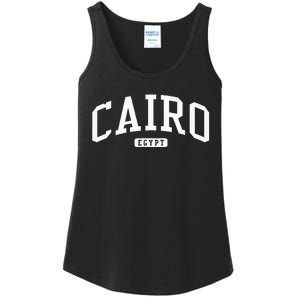 Cairo Egypt College University Style Ladies Essential Tank