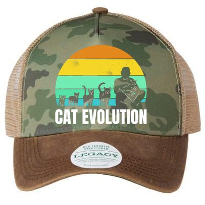 Cat Evolution Legacy Tie Dye Trucker Hat
