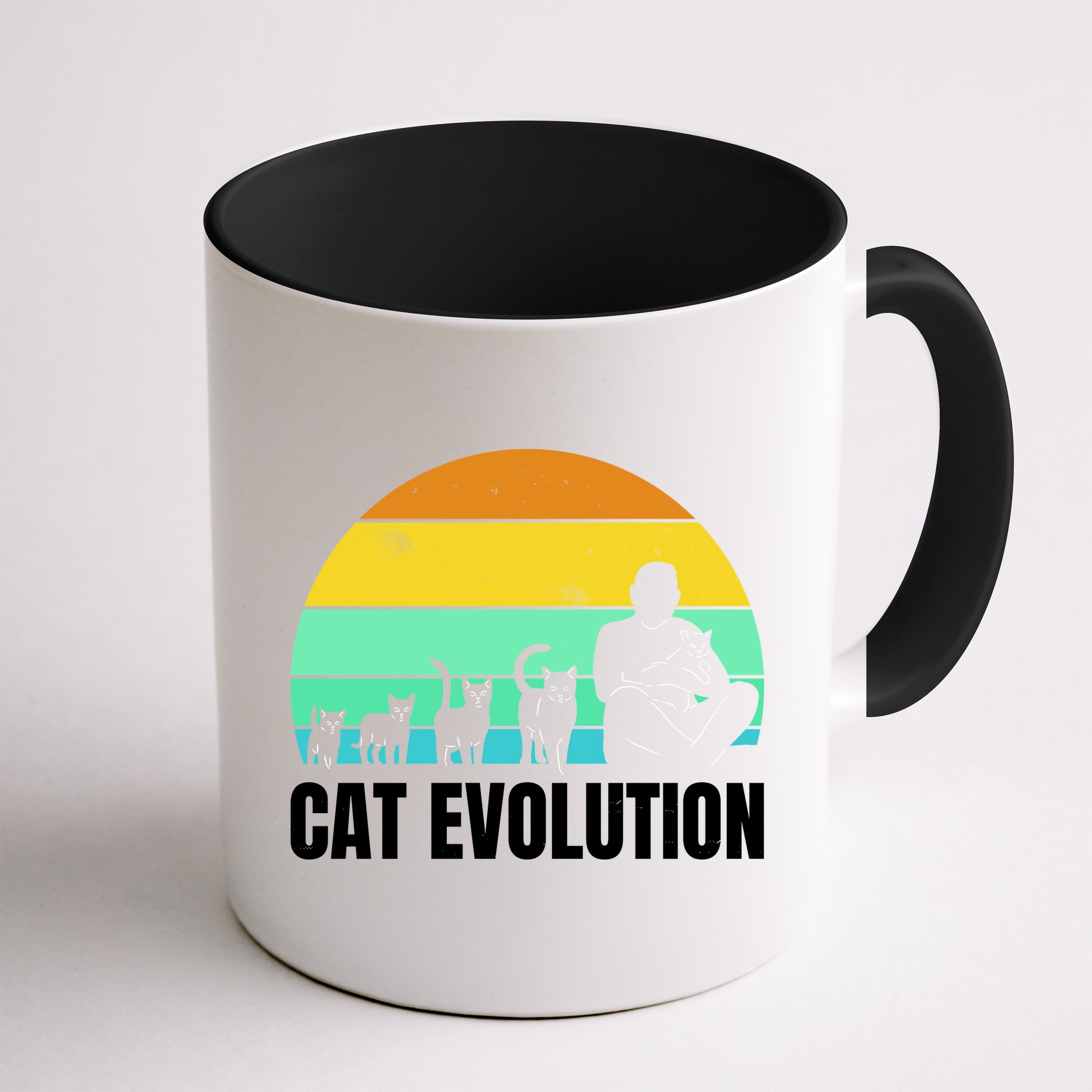 Cat Evolution Mug