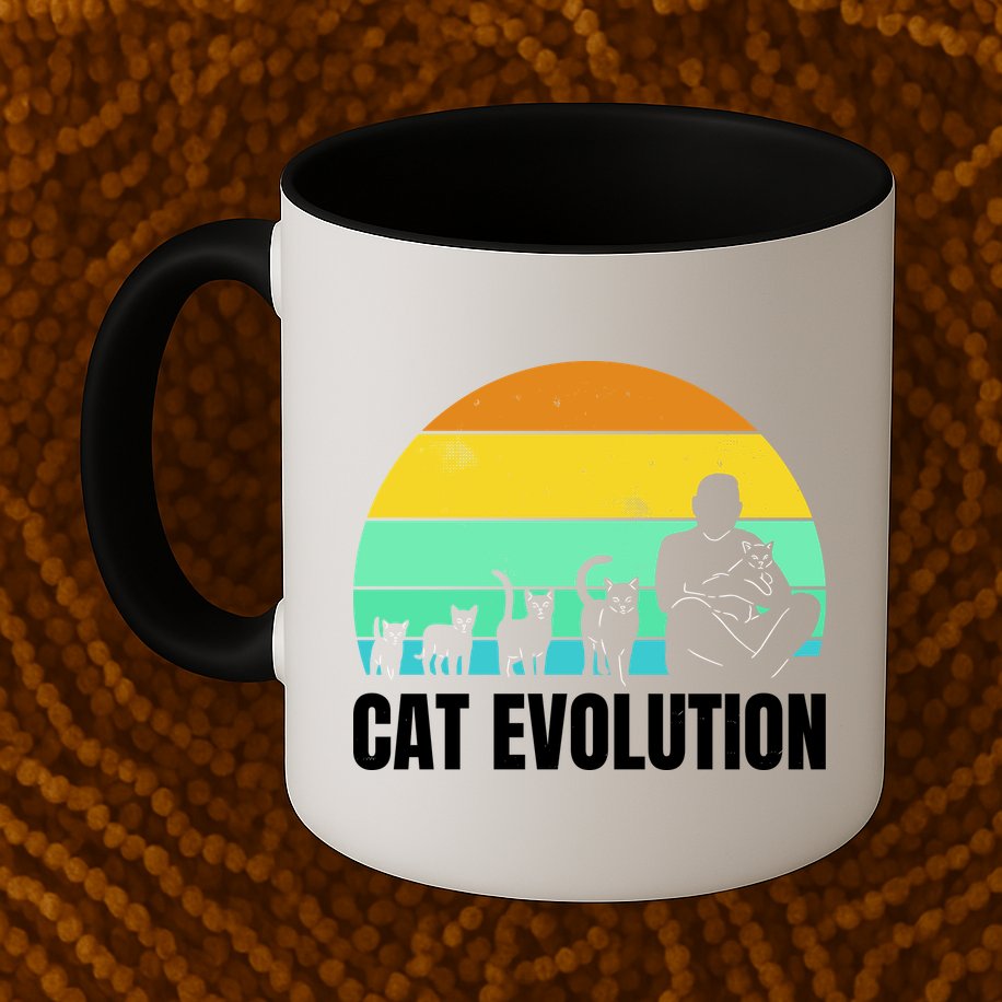 Cat Evolution Mug