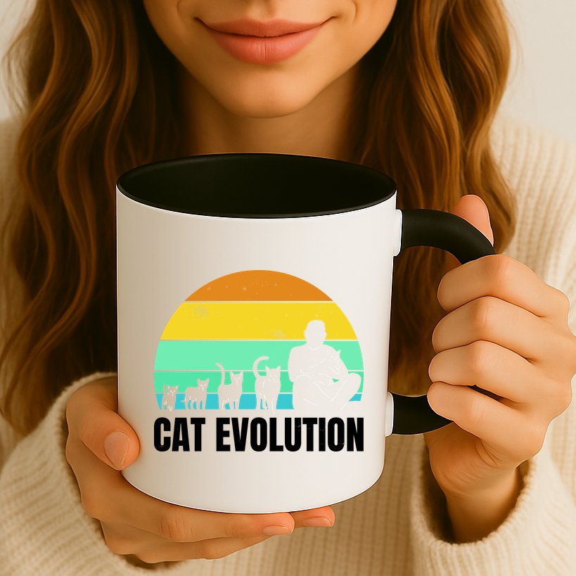 Cat Evolution Mug