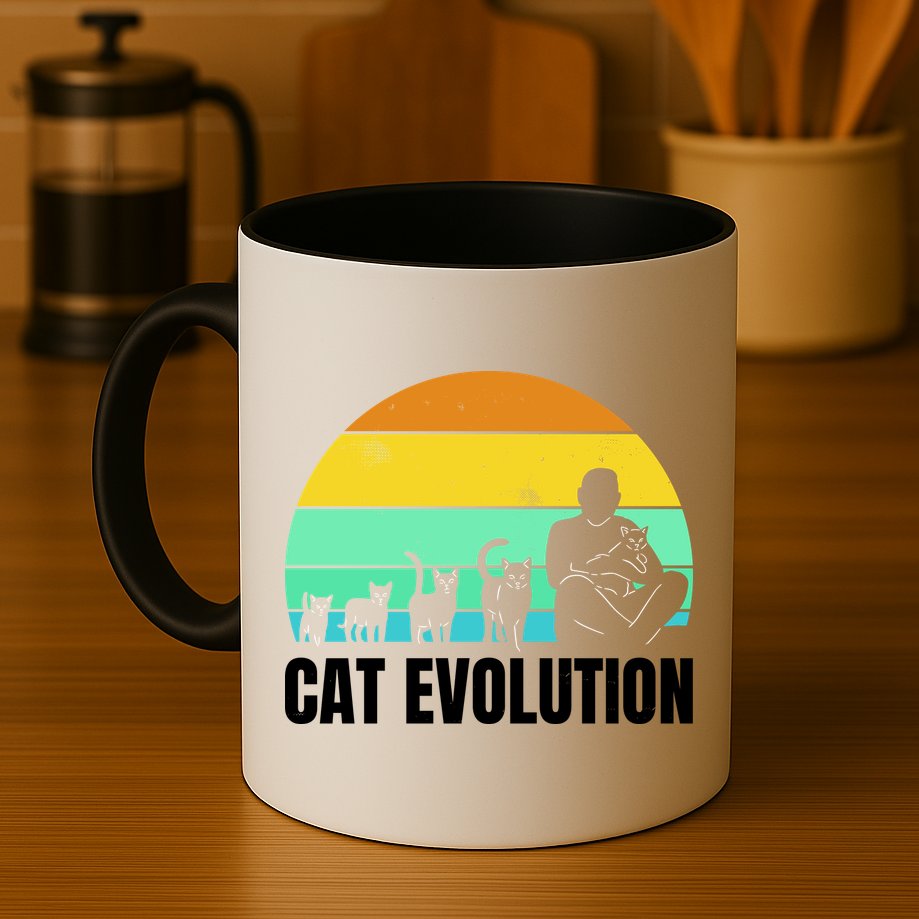 Cat Evolution Mug