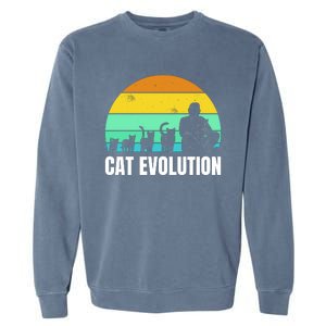 Cat Evolution Garment-Dyed Sweatshirt