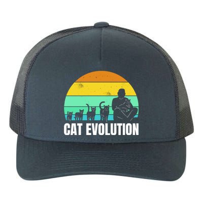 Cat Evolution Yupoong Adult 5-Panel Trucker Hat