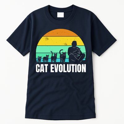 Cat Evolution Tall T-Shirt