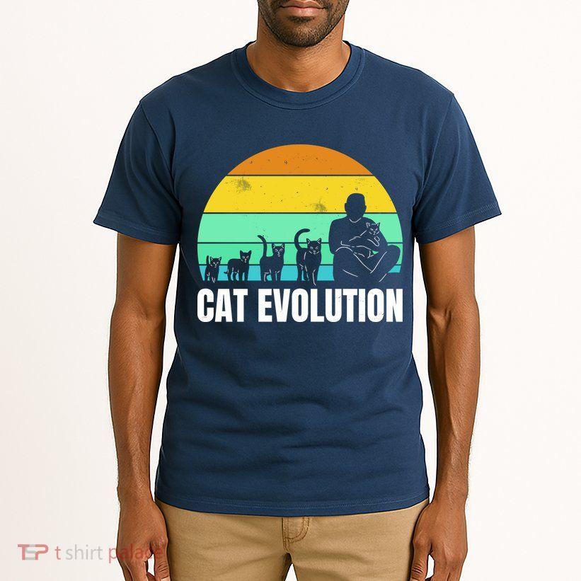 Cat Evolution Tall T-Shirt