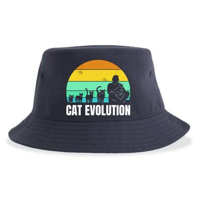 Cat Evolution Sustainable Bucket Hat