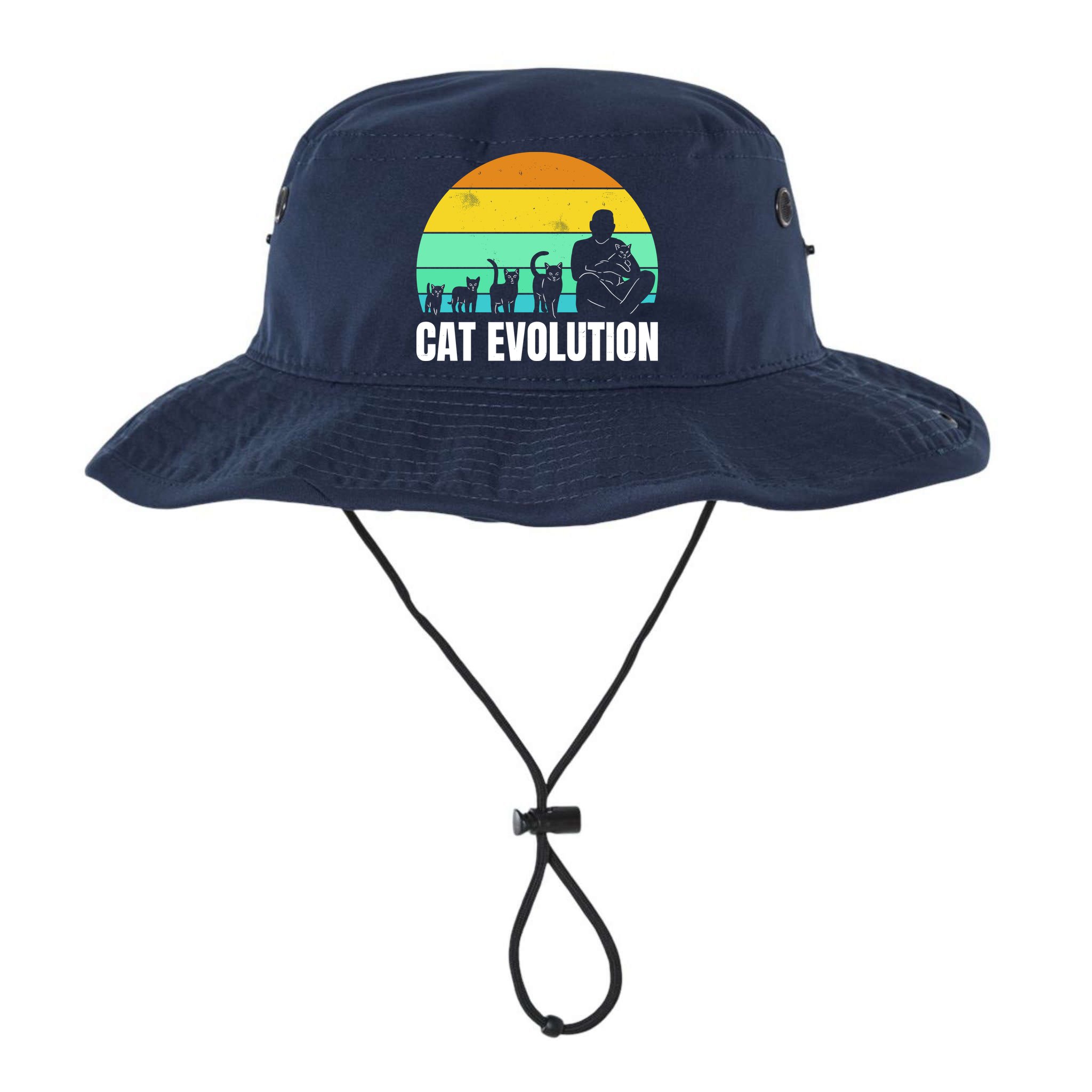 Cat Evolution Bucket Hat